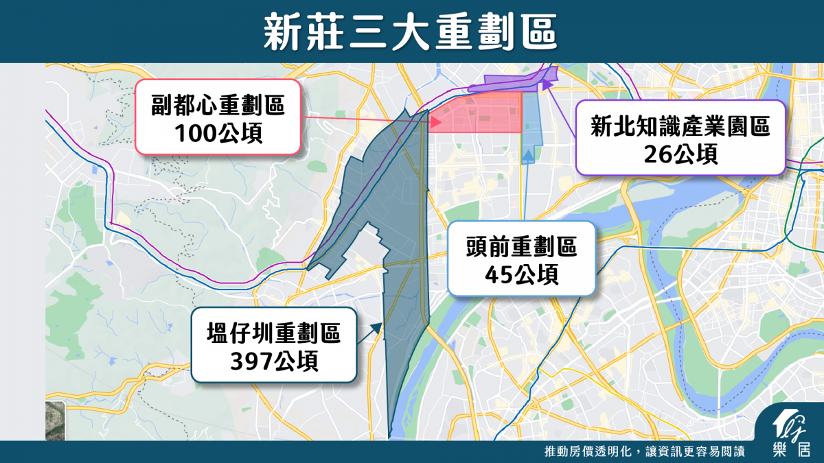 新莊三大重劃區