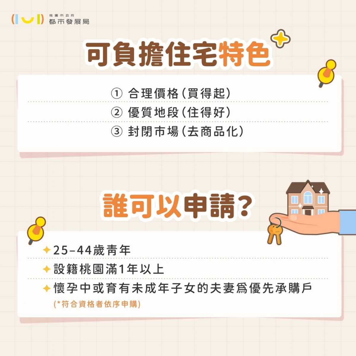 可負擔住宅特色