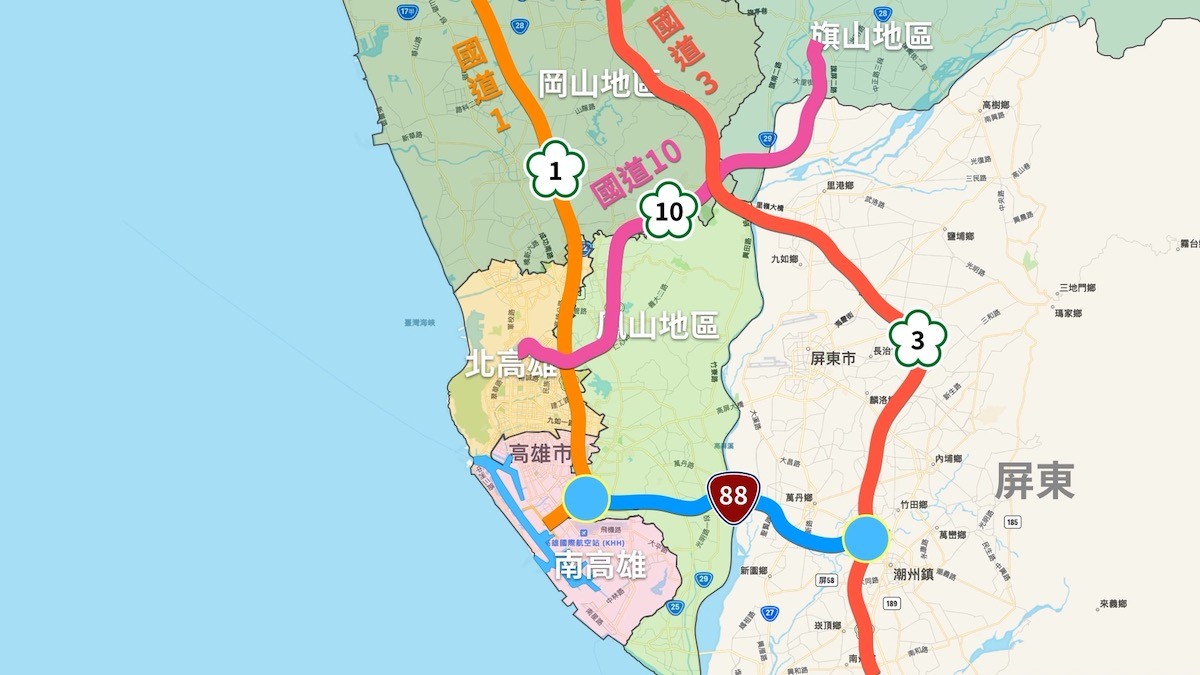 高雄交通路網-公路