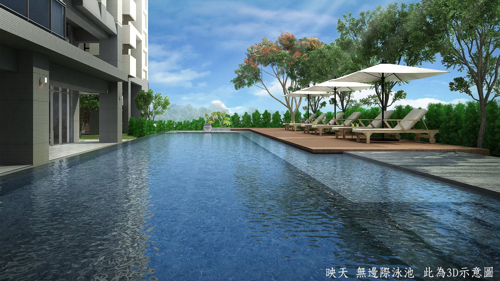 鄉林淳真無邊際泳池