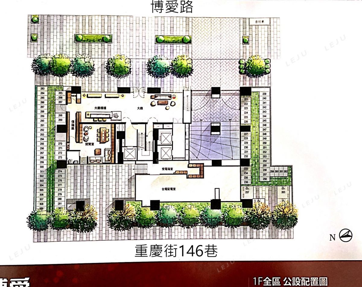 1樓平面分析