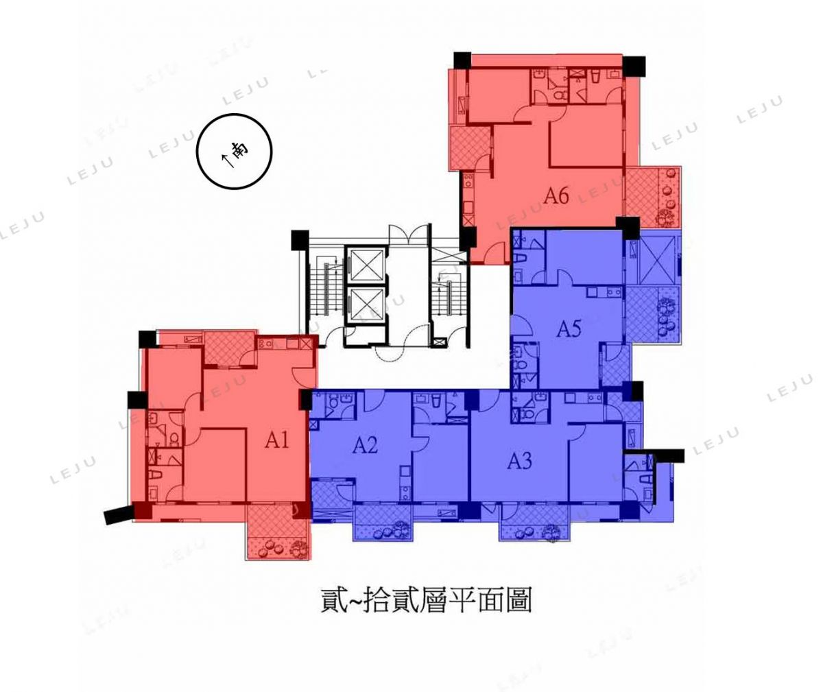 標準層平面分析
