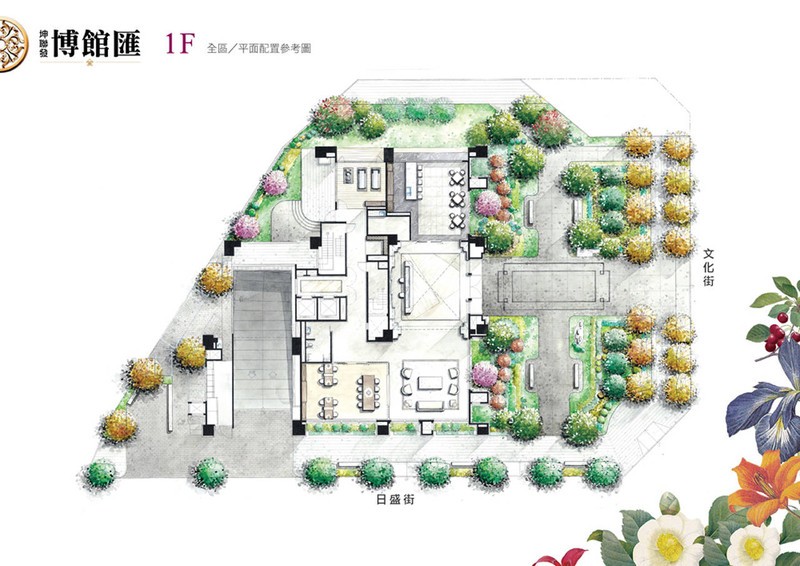 博館匯 1層平面圖