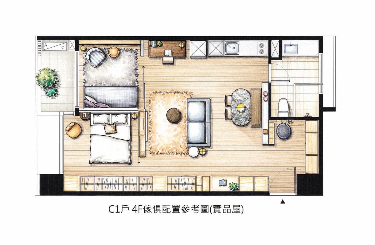 文心日日C1傢配圖
