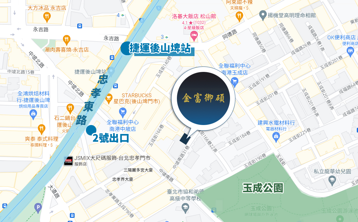金富御碩_位置圖