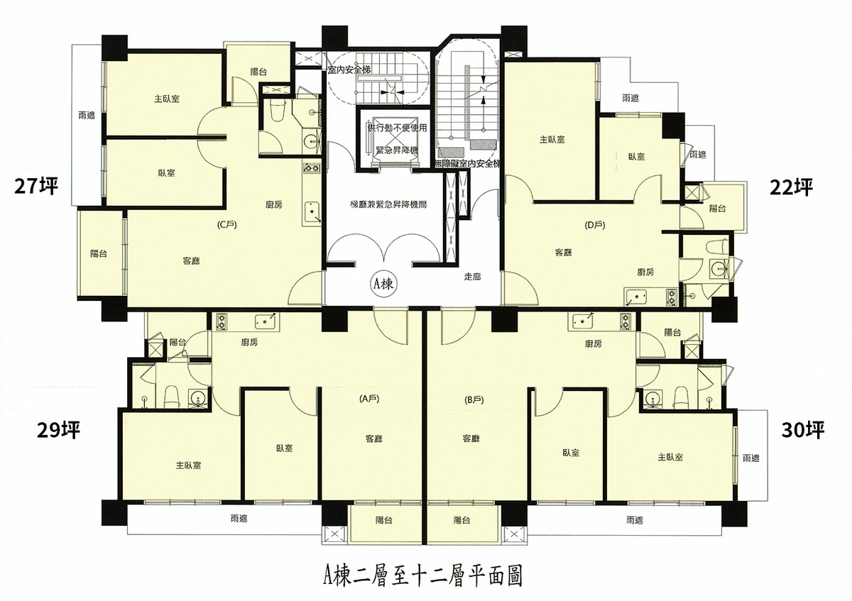 聽樹唱歌_標準層平面圖
