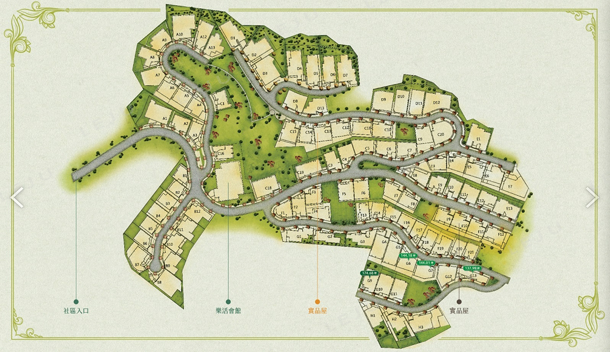 清崧華城社區地圖