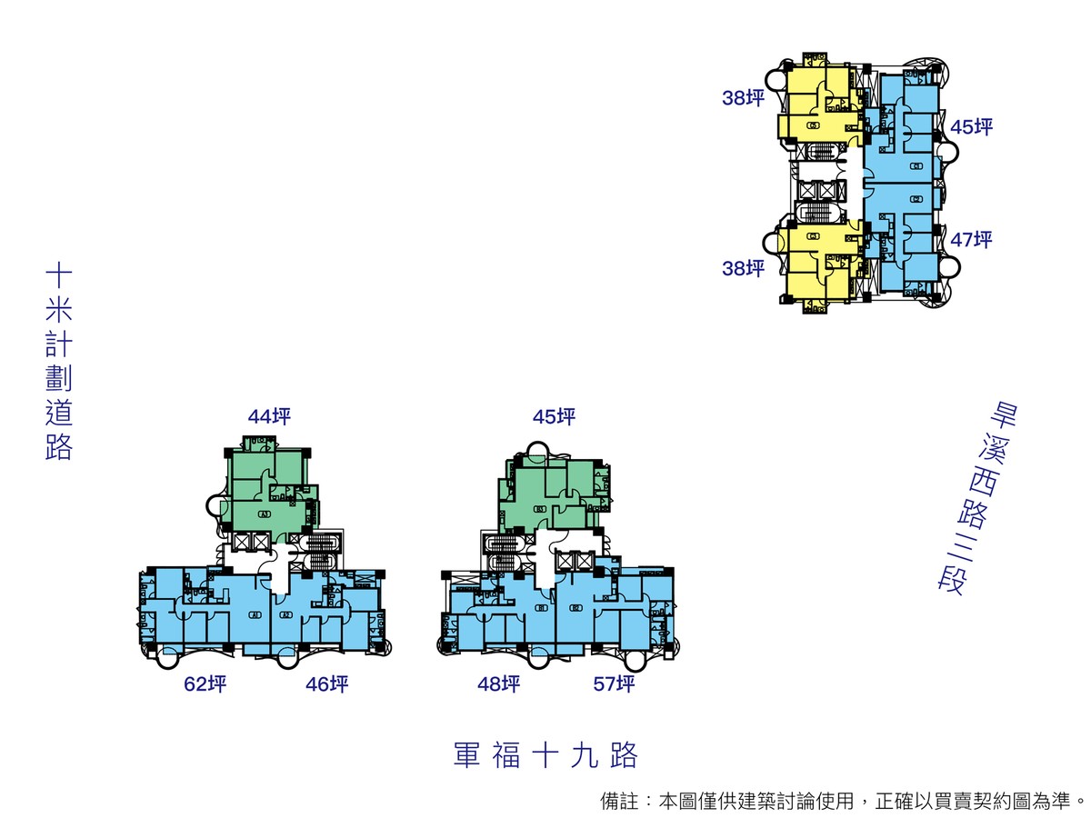 U雋標準層平面圖
