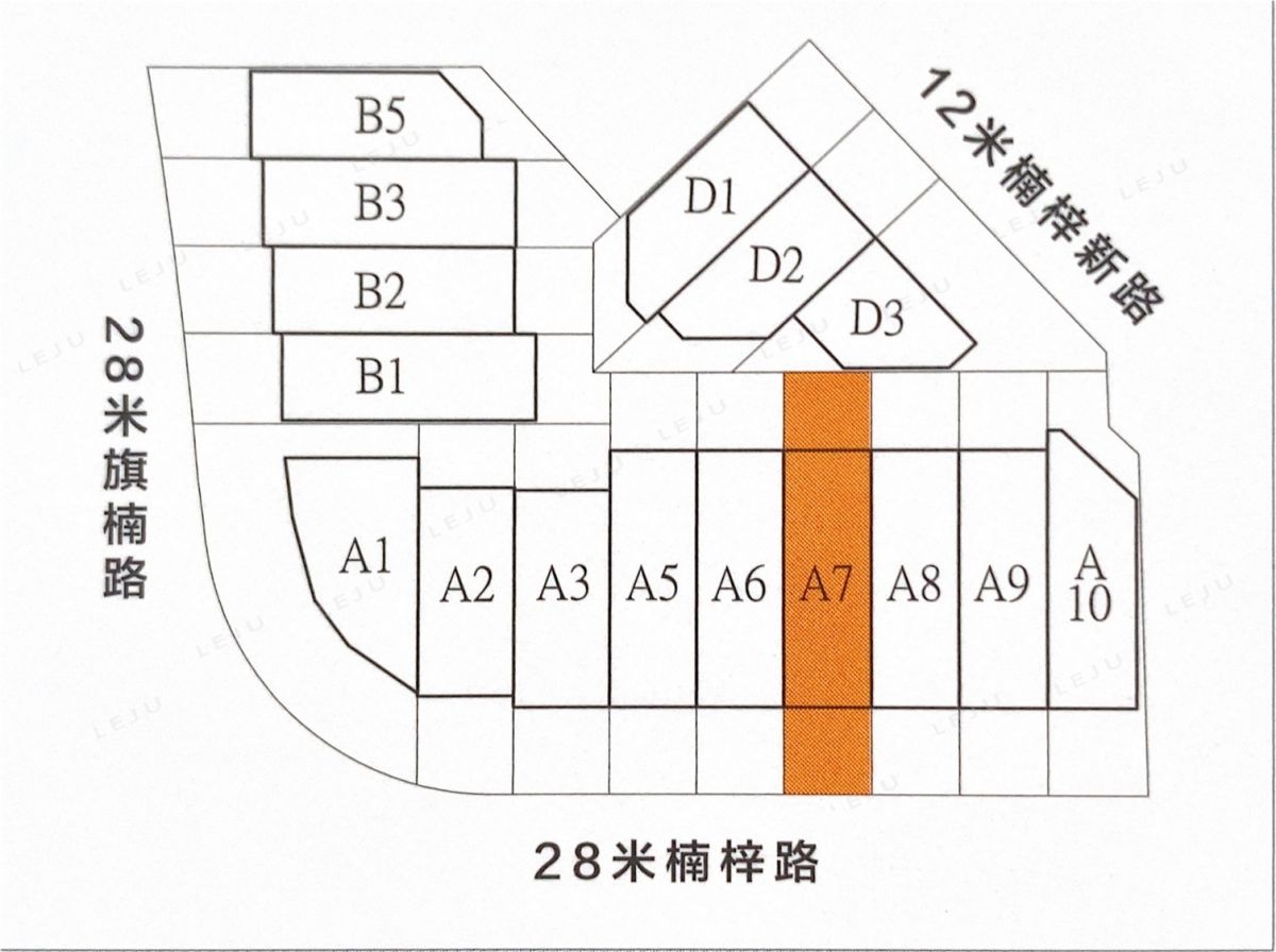 透天全區分布圖