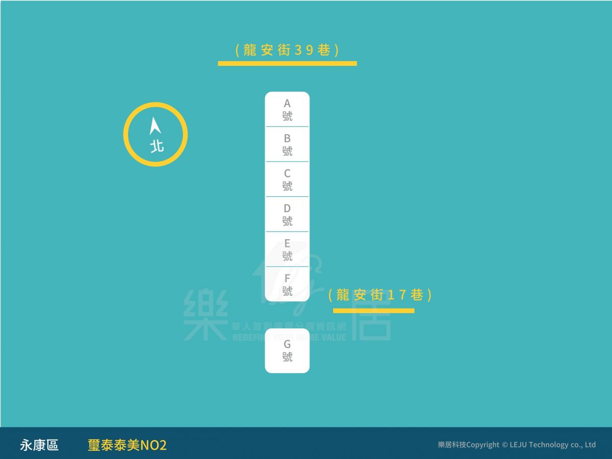 璽泰泰美NO21F平面圖
