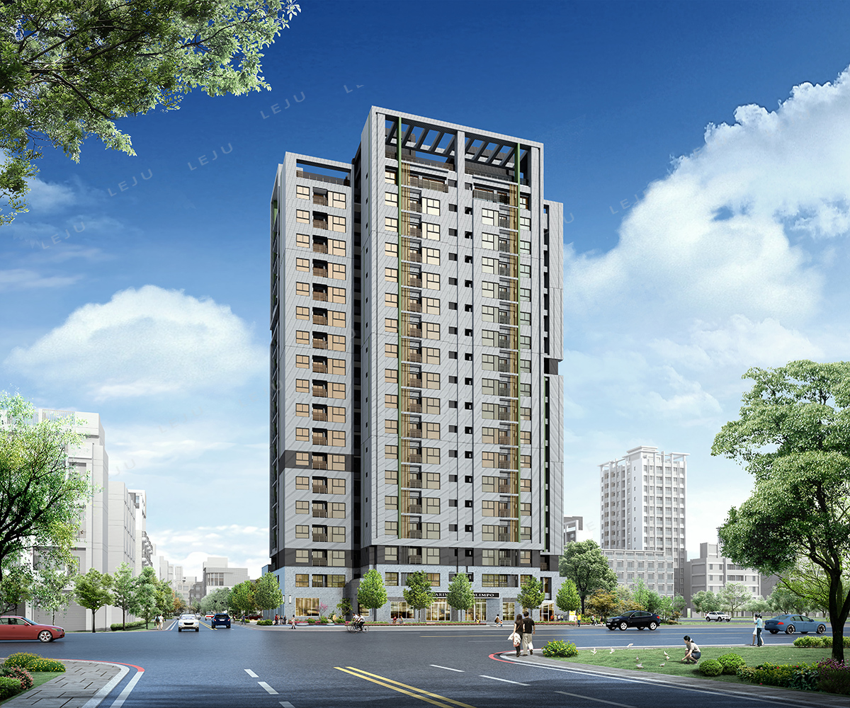 建物外觀模擬圖