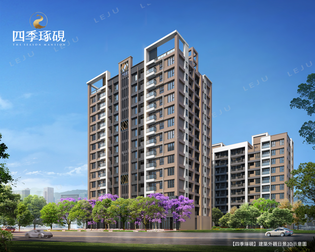 四季琢硯3D外觀示意圖