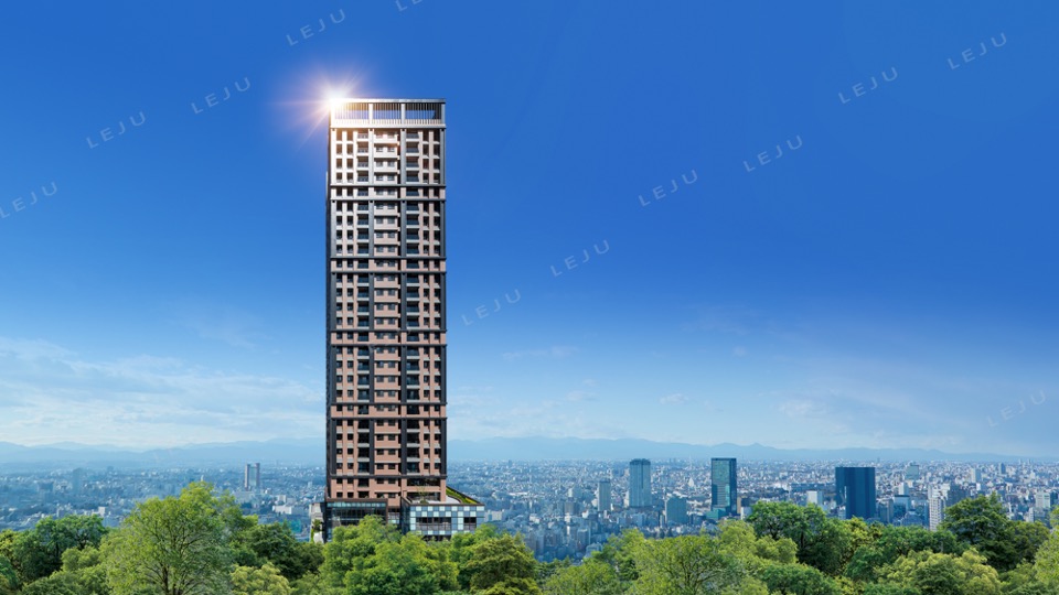 冠德安沐居.大樓外觀圖