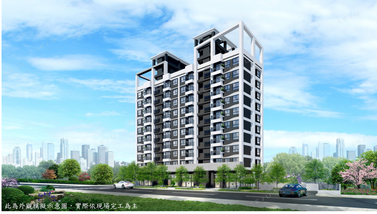 弘峻嚮未來 外觀示意圖