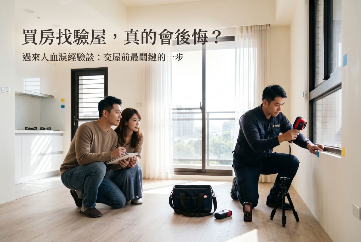 你有後悔找驗屋公司嗎？