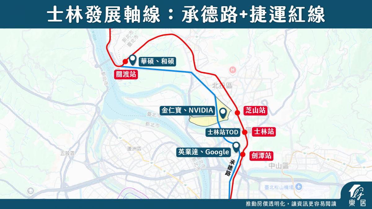 承德路+捷運紅線