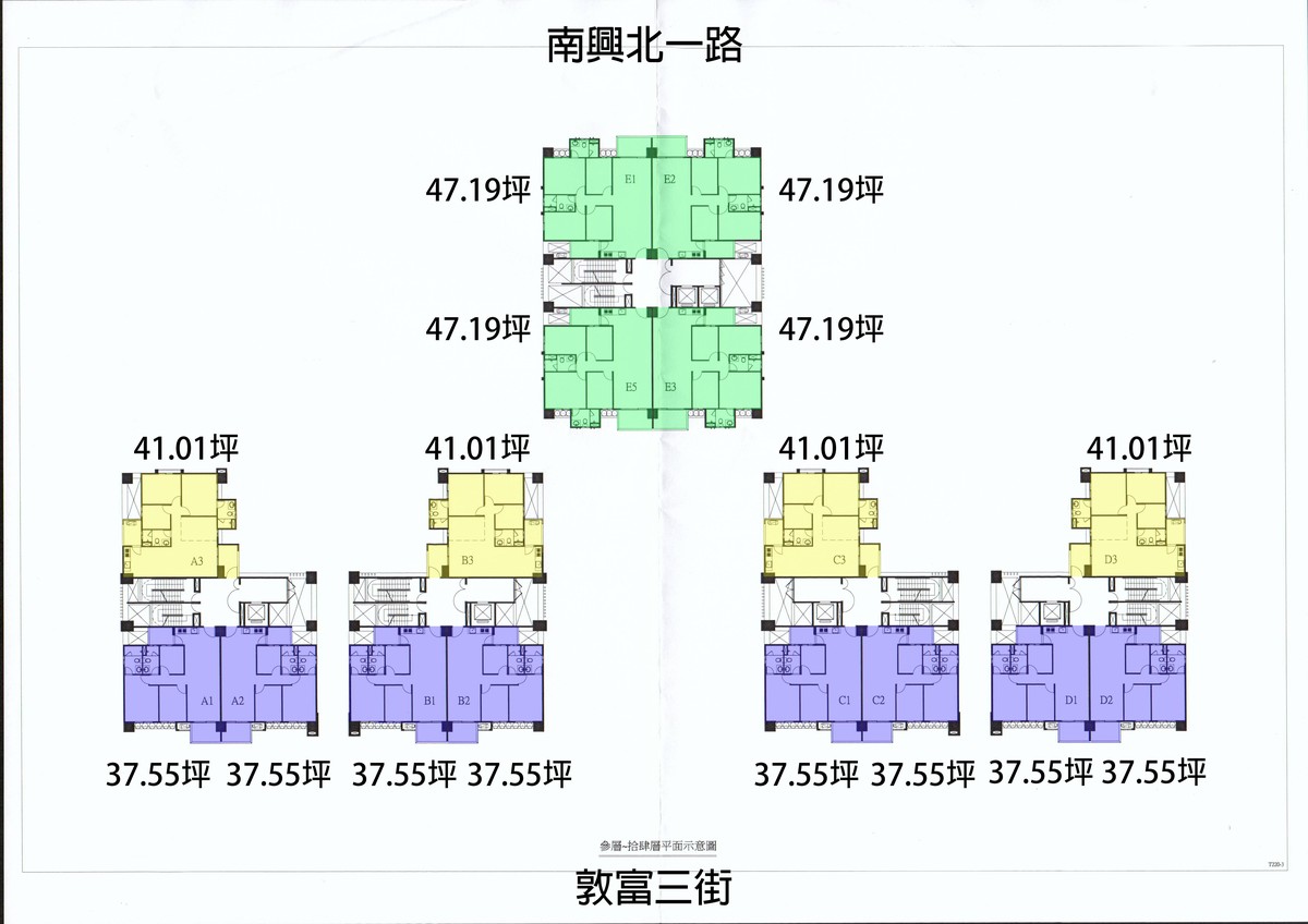 標準層平面圖