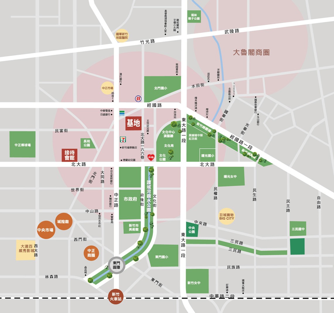 寶睿市政生活機能圖