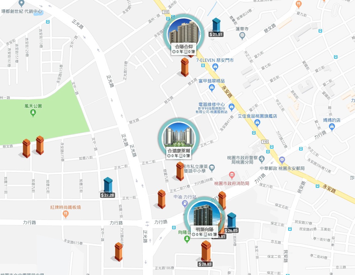 昭揚君喆實價登錄比較-中路重劃區三段個案